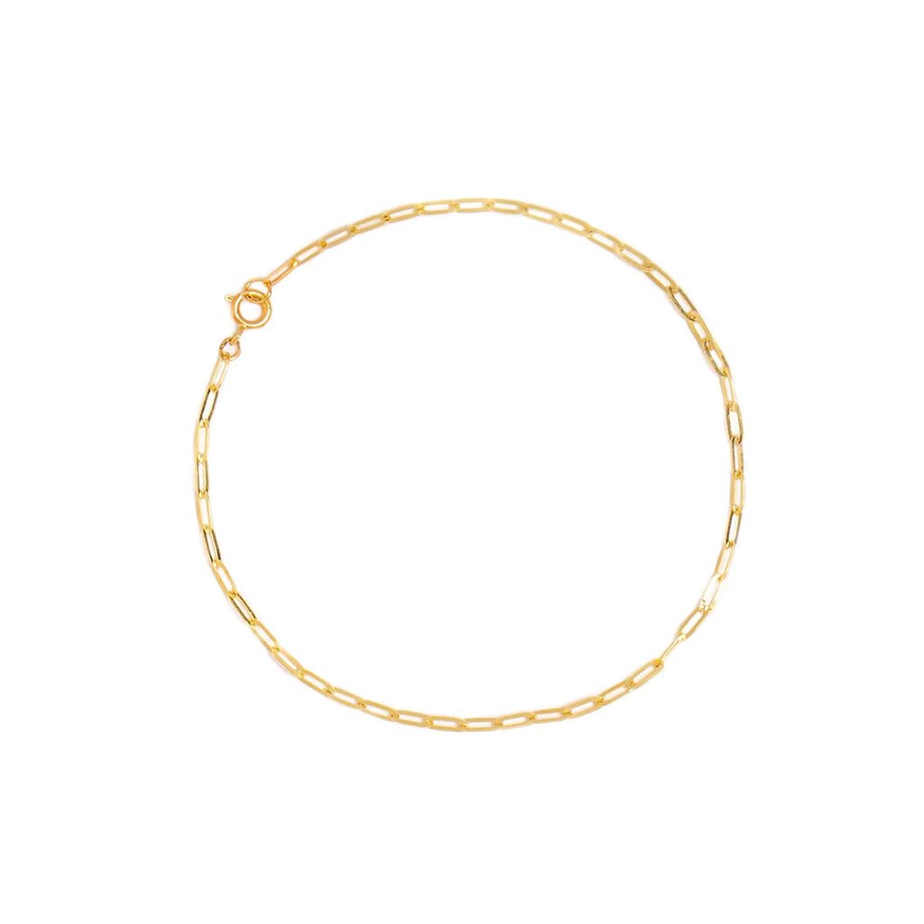 14K Flat Drawn Cable Spark Bracelet | Leah Alexandra LEAH ALEXANDRA - Ambiente Gifts, Decor & Design