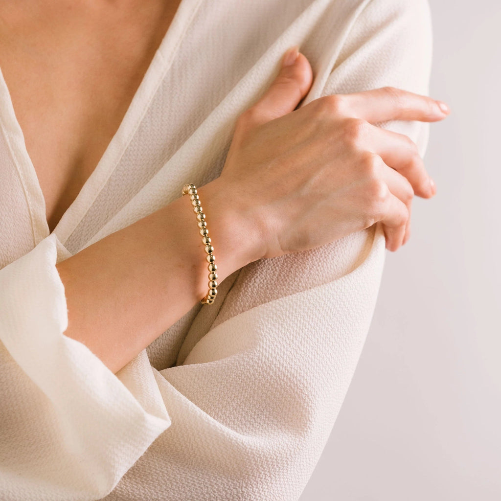 5mm Stretch, Gold Filled Bracelet | Lover's Tempo Lover's Tempo - Ambiente Gifts, Decor & Design