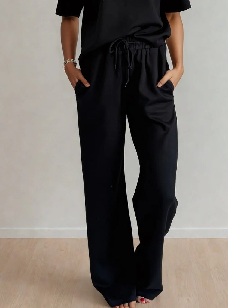 Adora Wide Leg Pant, Black | Priv PRIVILEGE CLOTHING - Ambiente Gifts, Decor & Design