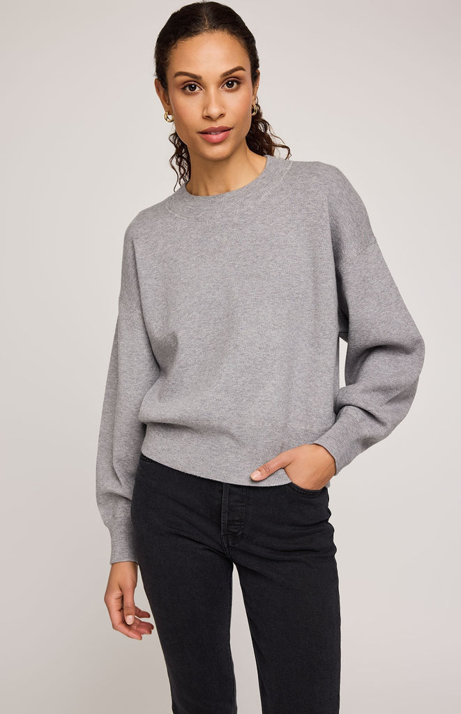 Alfie Sweater, Heather Gray | Gentle Fawn Gentle Fawn - Ambiente Gifts, Decor & Design