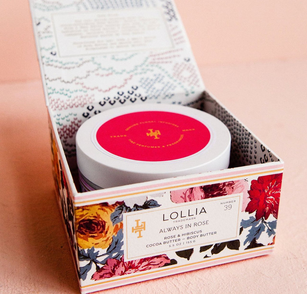 ALWAYS IN ROSE | BODY BUTTER | LOLLIA LOLLIA - Ambiente Gifts, Decor & Design