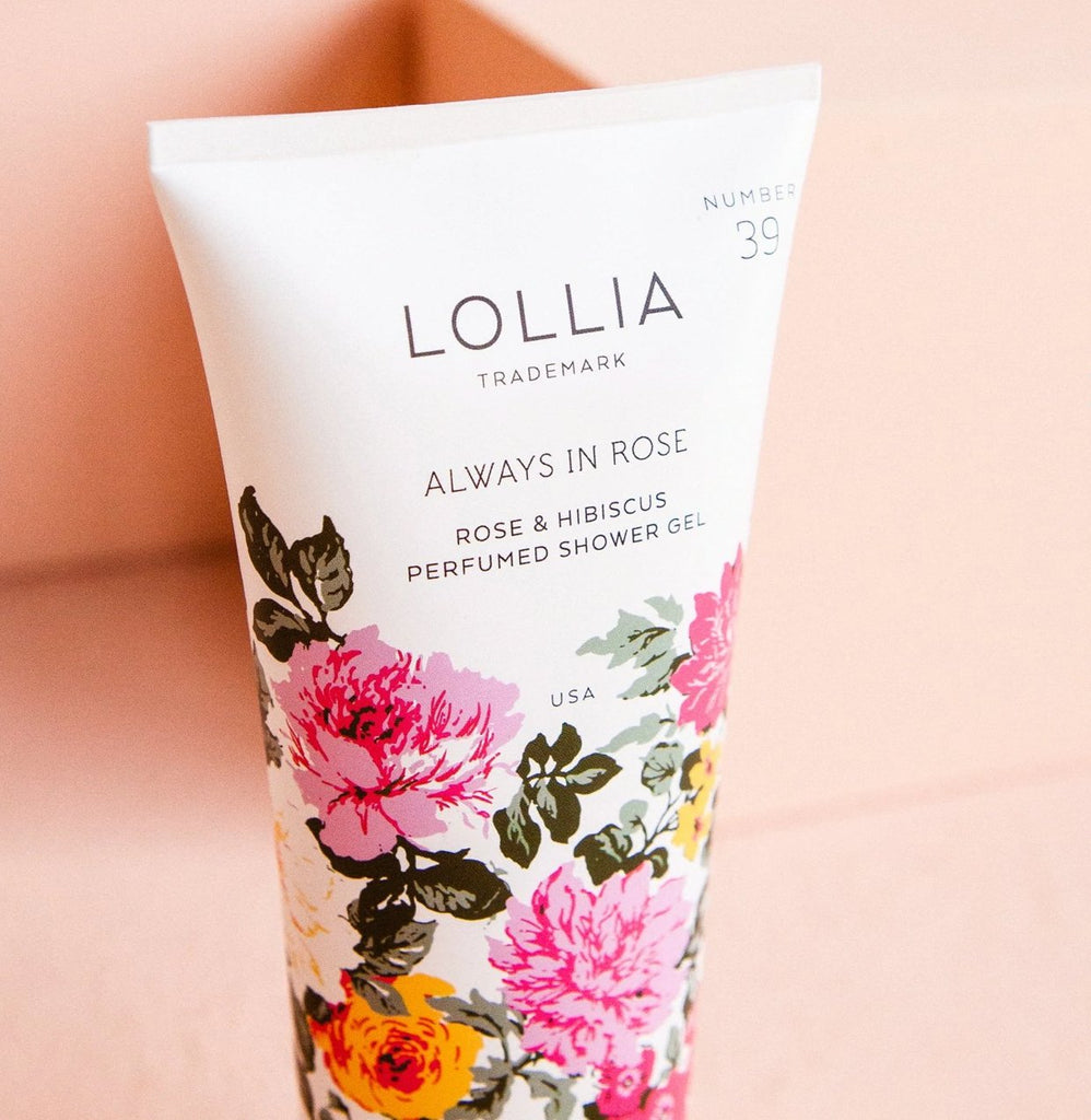 ALWAYS IN ROSE | SHOWER GEL | LOLLIA LOLLIA - Ambiente Gifts, Decor & Design