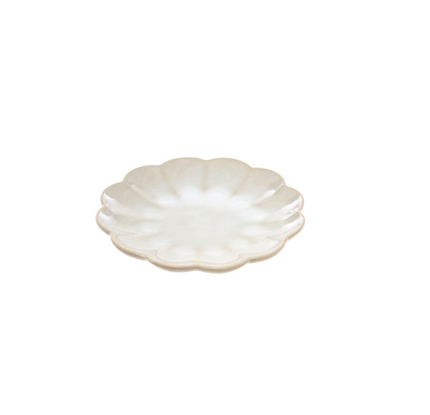 AMELIA PLATE, SMALL - WHITE Ambiente South Surrey - Ambiente Gifts, Decor & Design