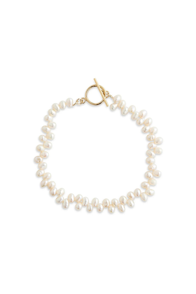 Angelica Bracelet, Pearl/Gold Fill | Lisbeth Lisbeth - Ambiente Gifts, Decor & Design