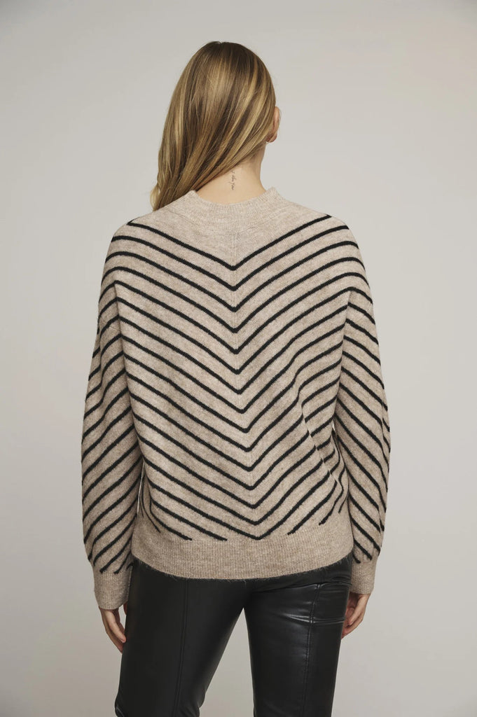 Annelie Sweater, Sand + Black | Rino & Pelle Rino & Pelle - Ambiente Gifts, Decor & Design