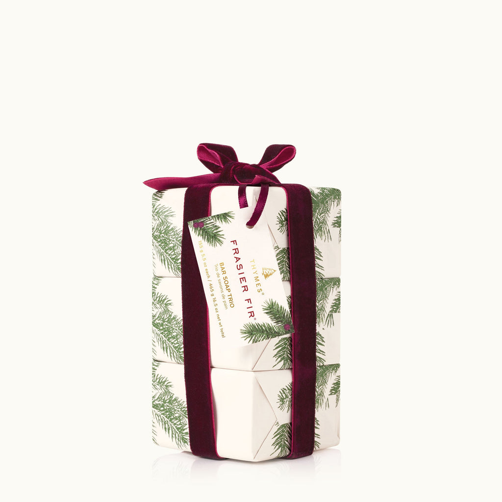 Bar Soap Trio | Thymes Frasier Fir THYMES - Ambiente Gifts, Decor & Design