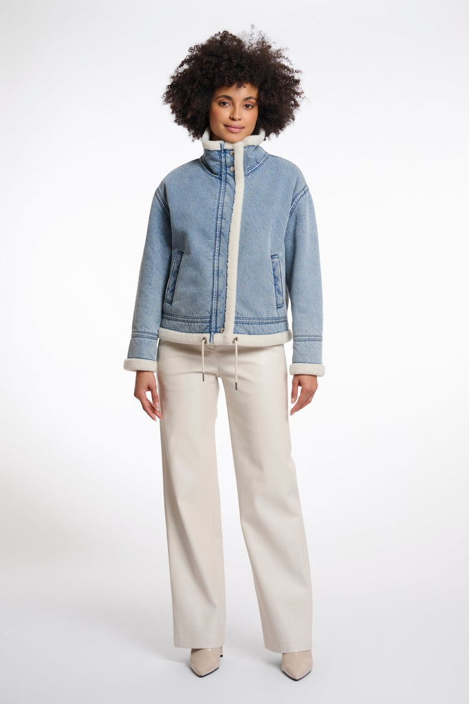 Beck Faux Fur Lined Denim Jacket | Rino & Pelle Rino & Pelle - Ambiente Gifts, Decor & Design