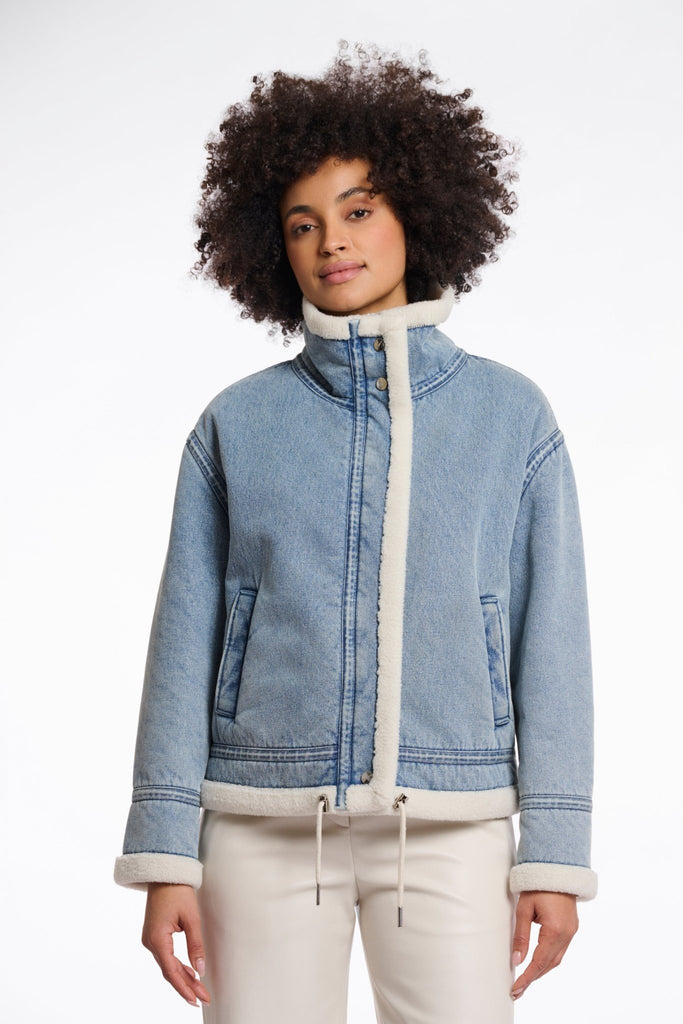 Beck Faux Fur Lined Denim Jacket | Rino & Pelle Rino & Pelle - Ambiente Gifts, Decor & Design