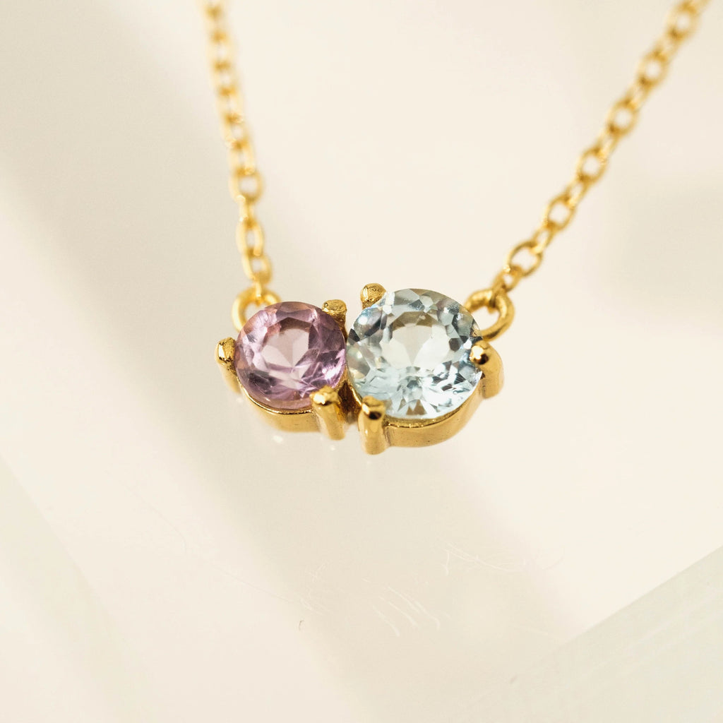 Blue Topaz + Amethyst, Luma Necklace | Lover's Tempo Lover's Tempo - Ambiente Gifts, Decor & Design