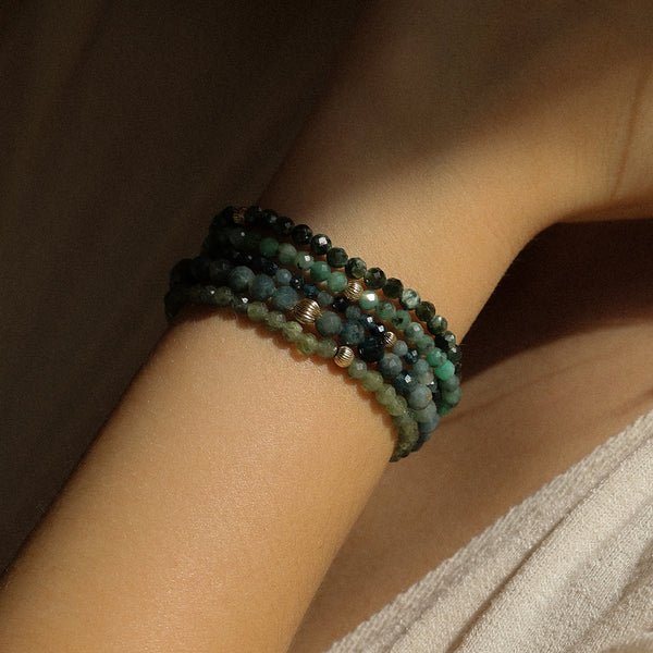 Blue Tourmaline, Social Bracelet | Leah Alexandra LEAH ALEXANDRA - Ambiente Gifts, Decor & Design