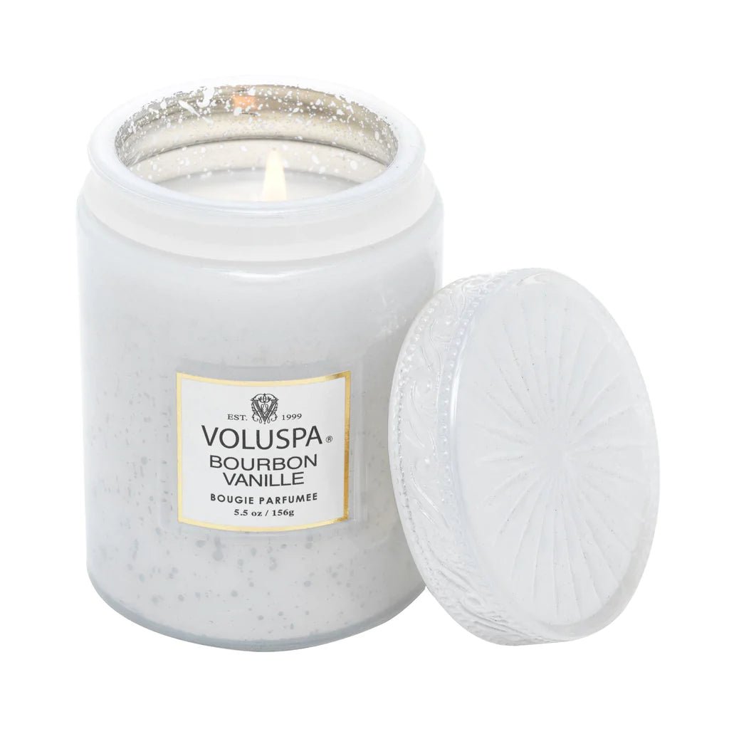 Bourbon Vanille Small Jar Candle | Voluspa VOLUSPA - Ambiente Gifts, Decor & Design