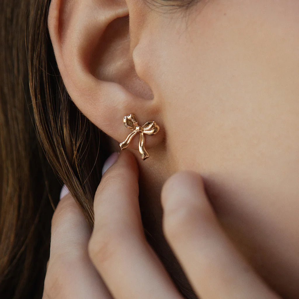 Bow Petite Earrings | Leah Alexandra Leah Alexandra - Ambiente Gifts, Decor & Design