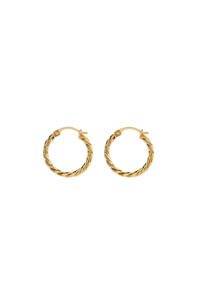 Corda Hoops, Gold Fill | Lisbeth Lisbeth - Ambiente Gifts, Decor & Design