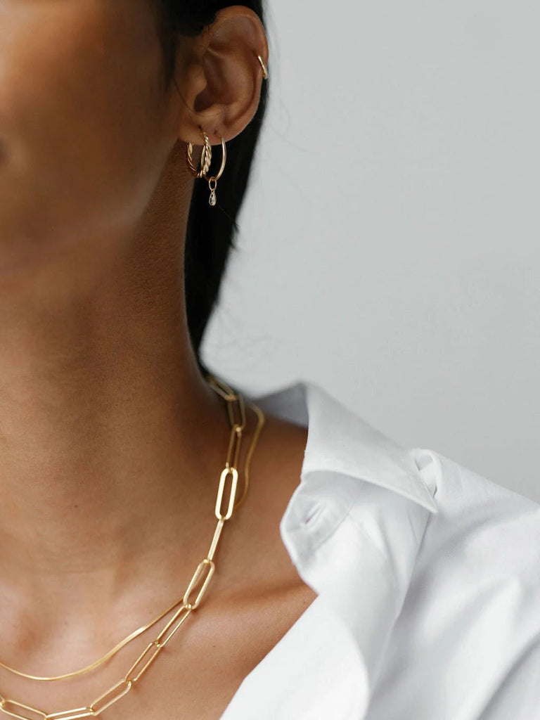 Corda Hoops, Gold Fill | Lisbeth Lisbeth - Ambiente Gifts, Decor & Design