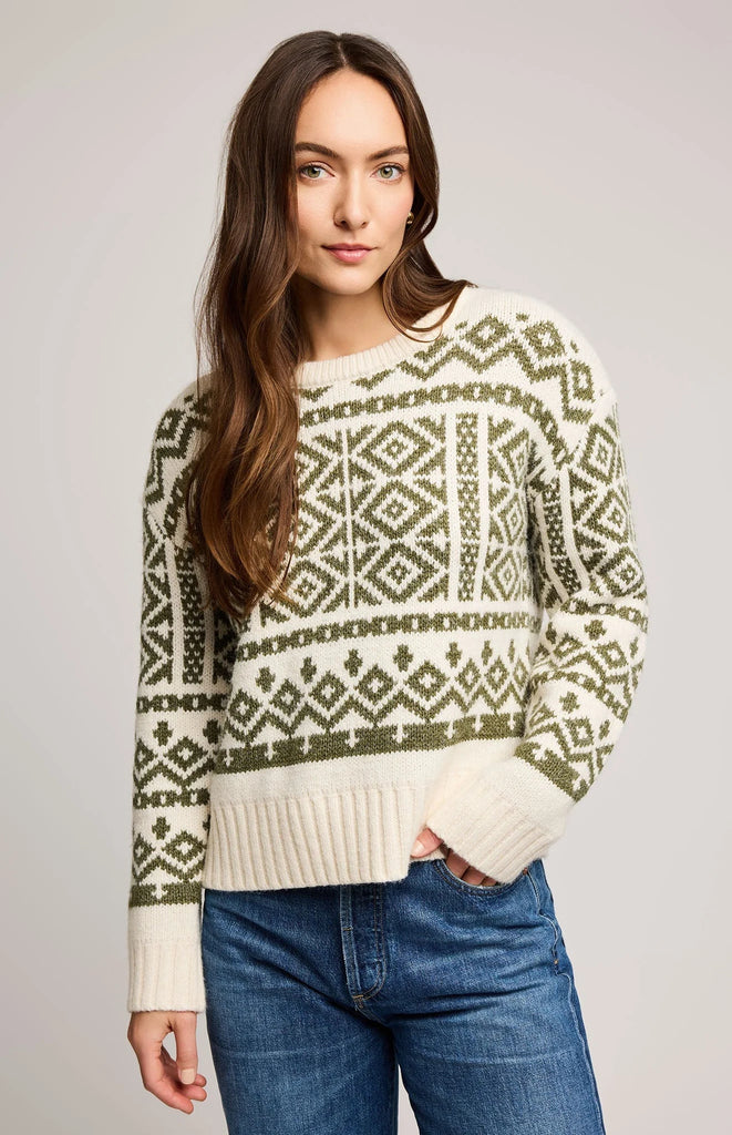 Cypress Sweater, Heather Moss | Gentle Fawn Gentle Fawn - Ambiente Gifts, Decor & Design