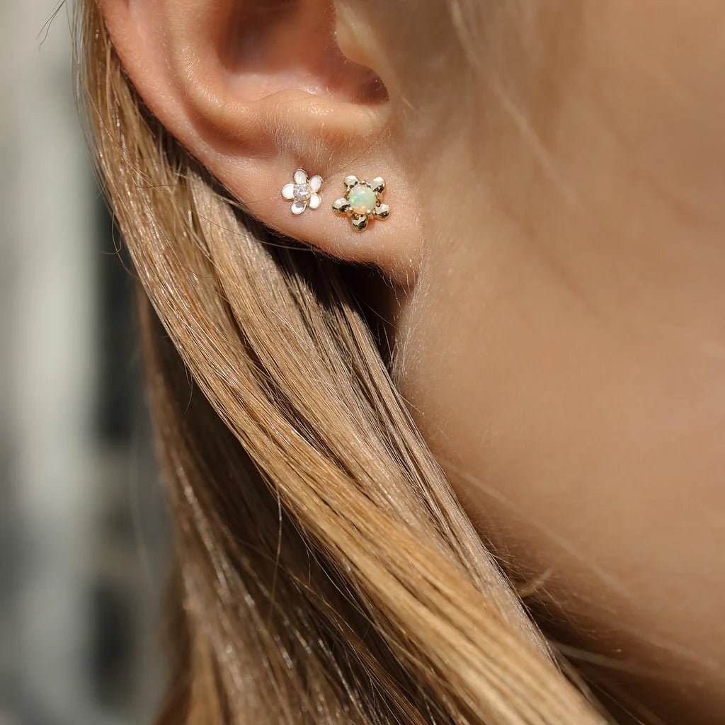 Daisy Studs, Opal & Gold | Leah Alexandra Leah Alexandra - Ambiente Gifts, Decor & Design