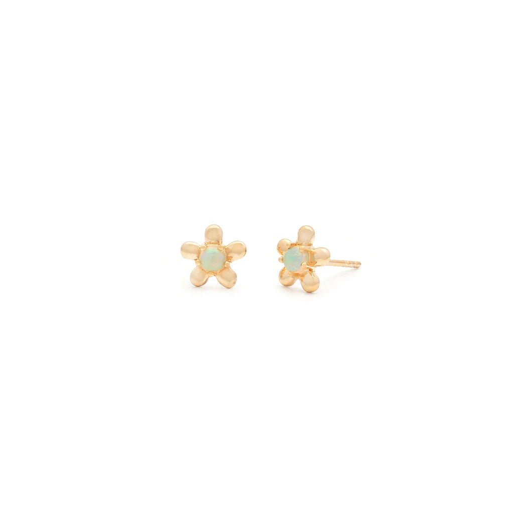 Daisy Studs, Opal & Gold | Leah Alexandra Leah Alexandra - Ambiente Gifts, Decor & Design