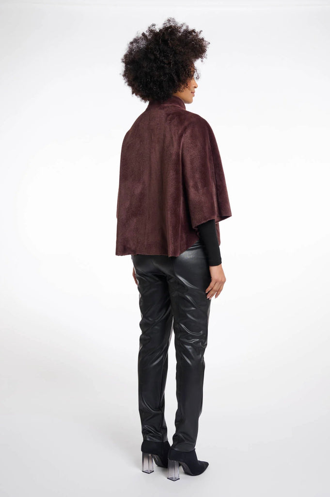 Dewi Faux Fur Cape, Chocolate | Rino & Pelle Rino & Pelle - Ambiente Gifts, Decor & Design