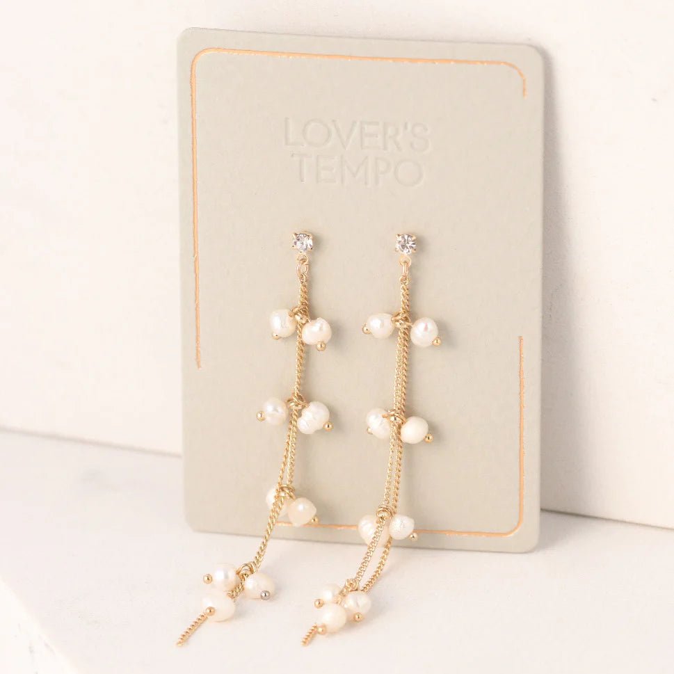 Dot Pearl Earrings | Lover's Tempo Lover's Tempo - Ambiente Gifts, Decor & Design