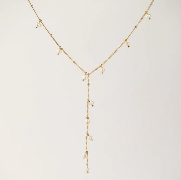 Dot Pearl Lariat Necklace | Lover's Tempo Lover's Tempo - Ambiente Gifts, Decor & Design