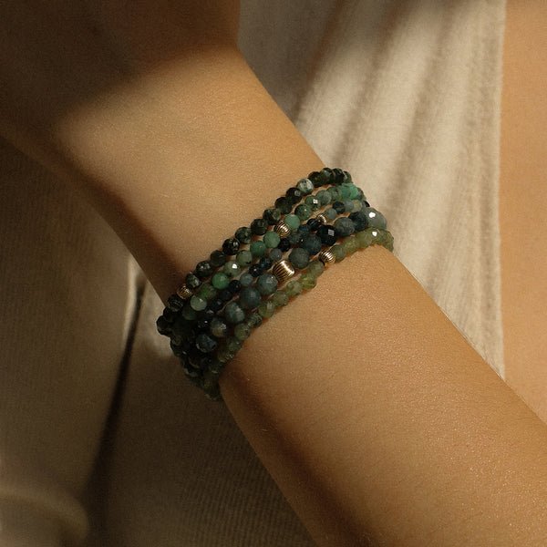 Emerald, Social Mini Bracelet | Leah Alexandra LEAH ALEXANDRA - Ambiente Gifts, Decor & Design