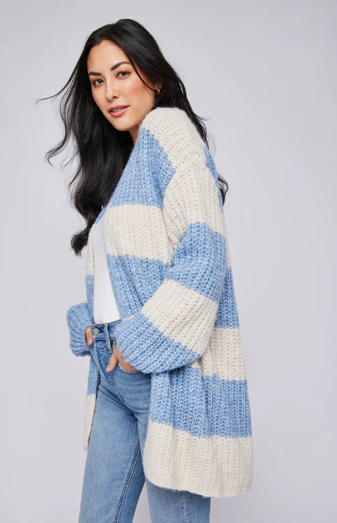 Enid Cardigan, Sky Stripe | Gentle Fawn Gentle Fawn - Ambiente Gifts, Decor & Design