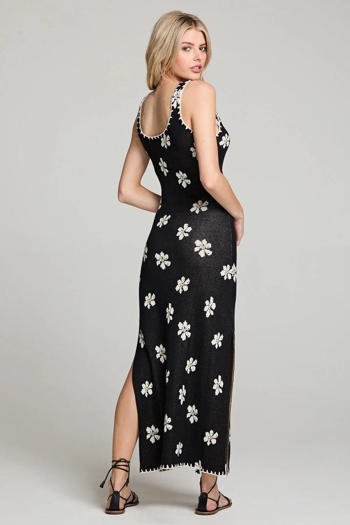 Enri Midi Dress, Black | Saltwater Luxe Saltwater Luxe - Ambiente Gifts, Decor & Design
