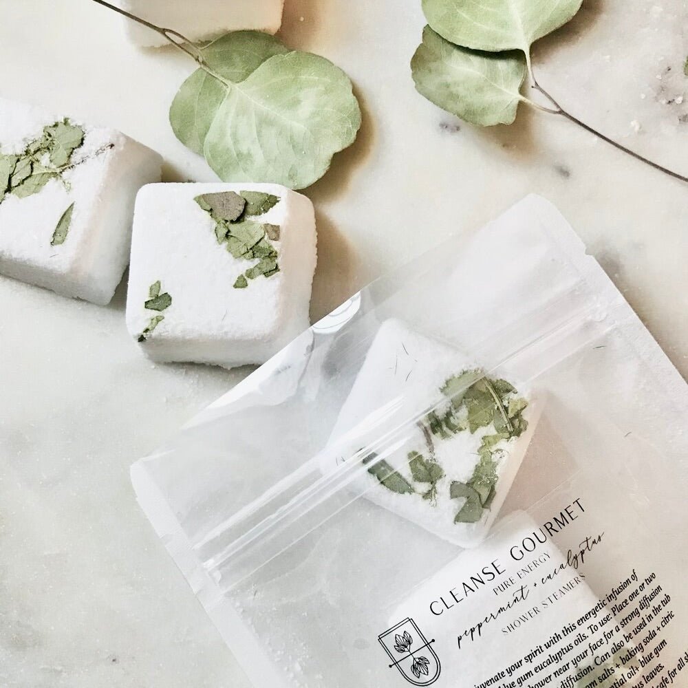 Eucalyptus + Peppermint, 5 Shower Steamers | Cleanse Gourmet Cleanse Gourmet - Ambiente Gifts, Decor & Design
