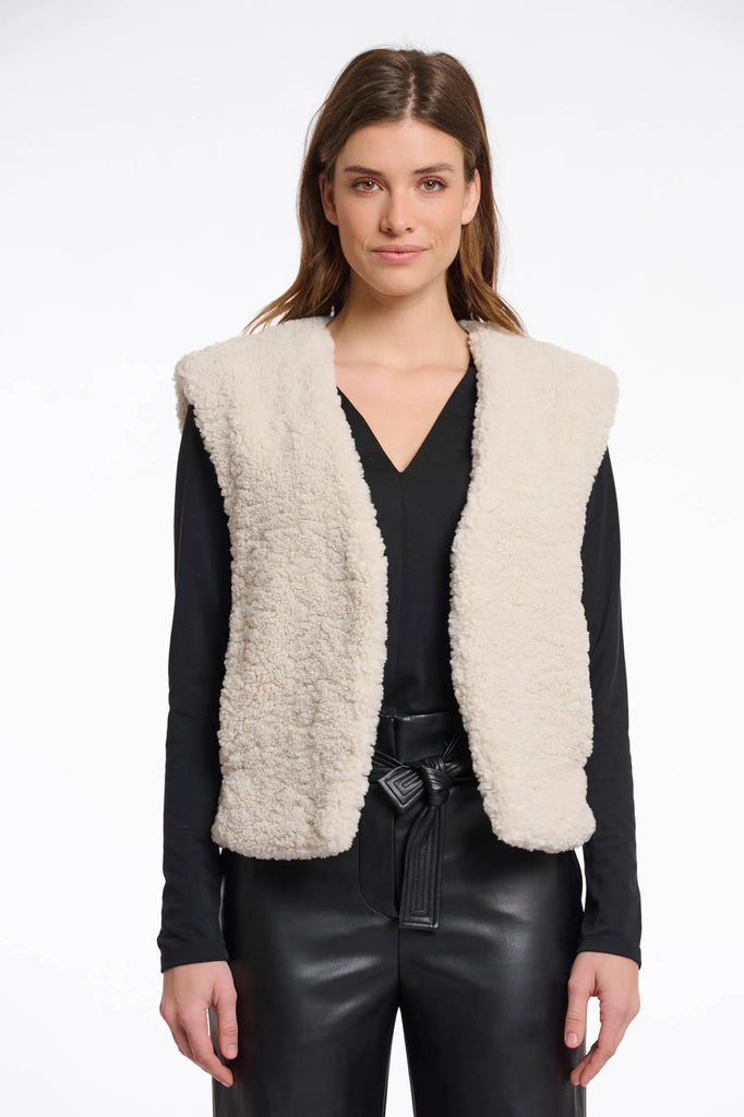 Frencie Teddy Vest, Birch | Rino & Pelle Rino & Pelle - Ambiente Gifts, Decor & Design