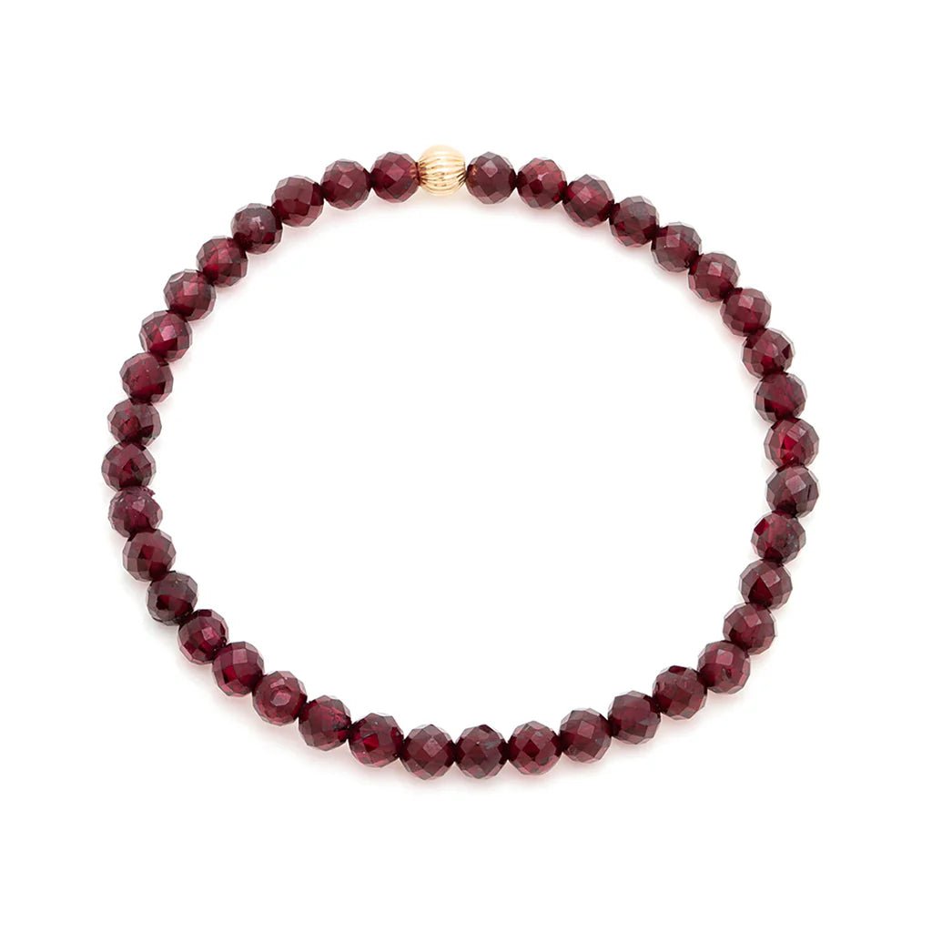 Garnet, Social Mini Bracelet | Leah Alexandra LEAH ALEXANDRA - Ambiente Gifts, Decor & Design