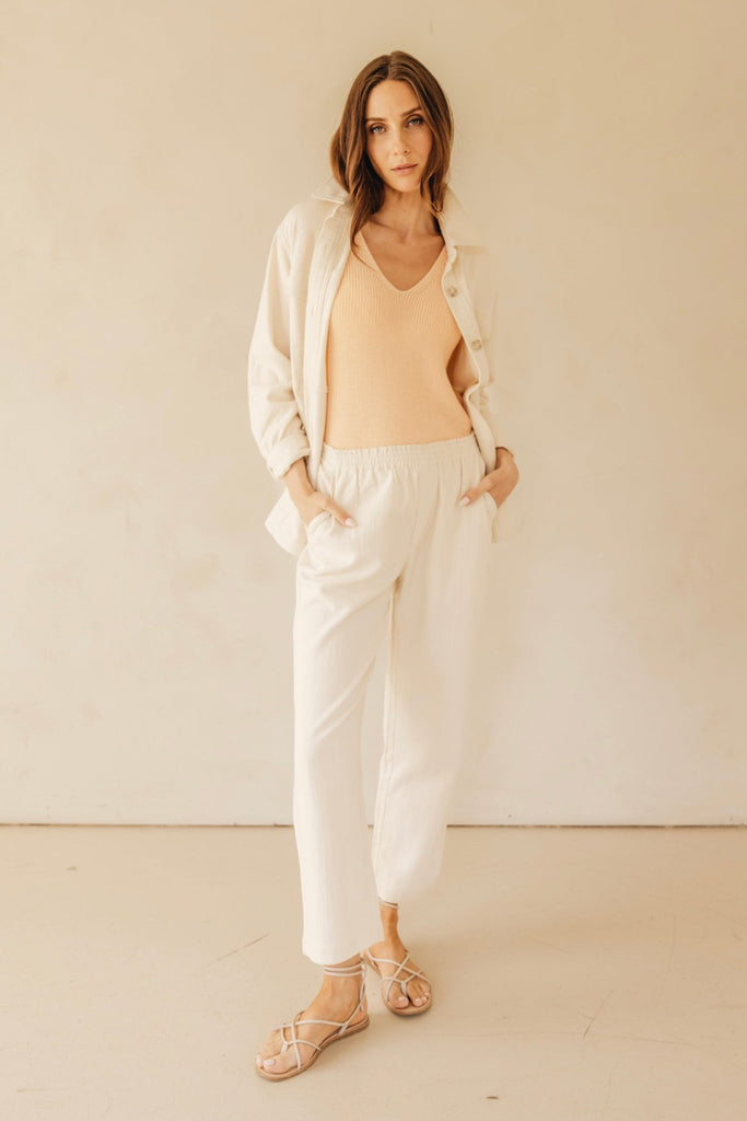 Gilmore Pant - Cream | Gentle Fawn Gentle Fawn - Ambiente Gifts, Decor & Design