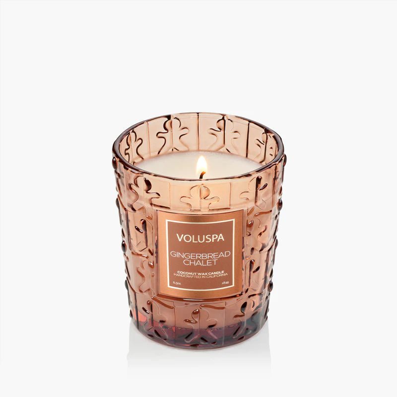 Gingerbread Chalet, Classic Candle | Voluspa VOLUSPA - Ambiente Gifts, Decor & Design