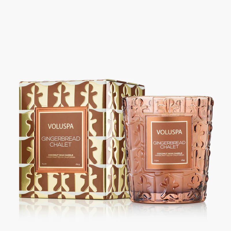 Gingerbread Chalet, Classic Candle | Voluspa VOLUSPA - Ambiente Gifts, Decor & Design