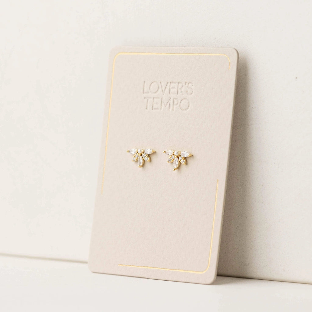 Harlowe Studs, Gold | Lover's Tempo Lover's Tempo - Ambiente Gifts, Decor & Design