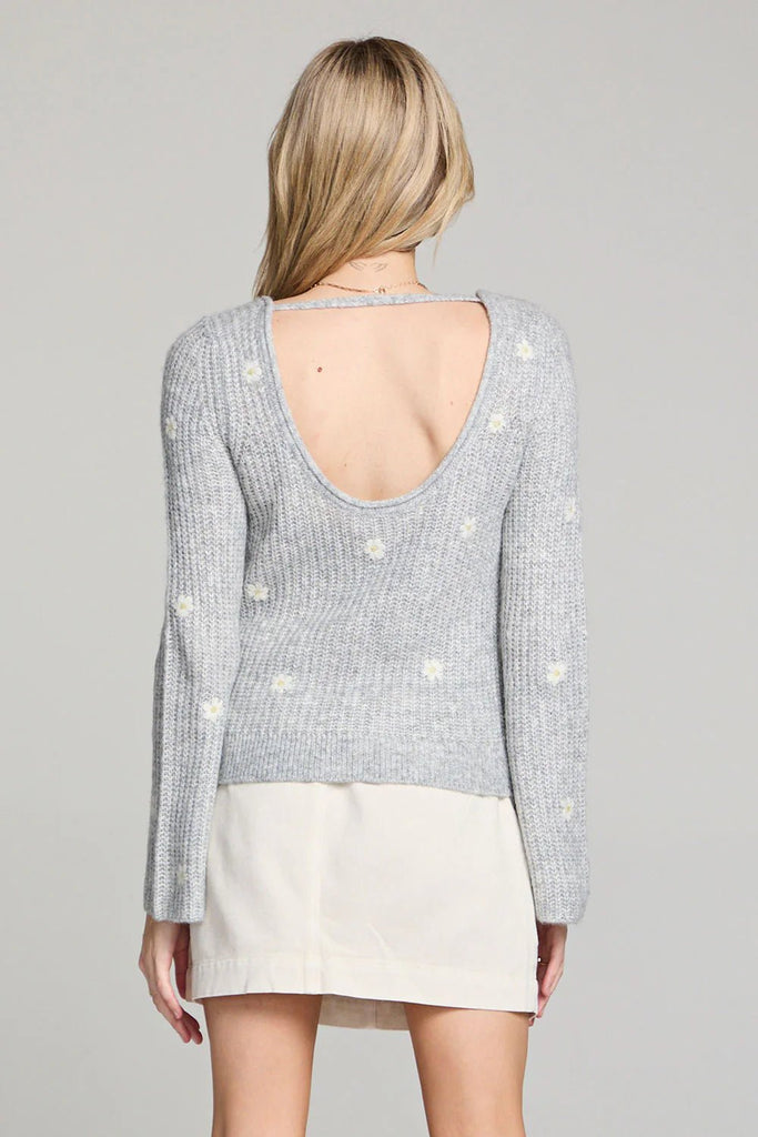Hava Sweater, Heather Gray | Saltwater Luxe Saltwater Luxe - Ambiente Gifts, Decor & Design
