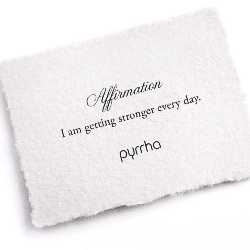 I Am Getting Stronger Everyday 20" | Pyrrha PYRRHA - Ambiente Gifts, Decor & Design