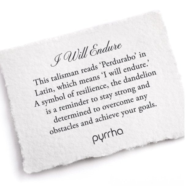 I Will Endure 20" | Pyrrha PYRRHA - Ambiente Gifts, Decor & Design