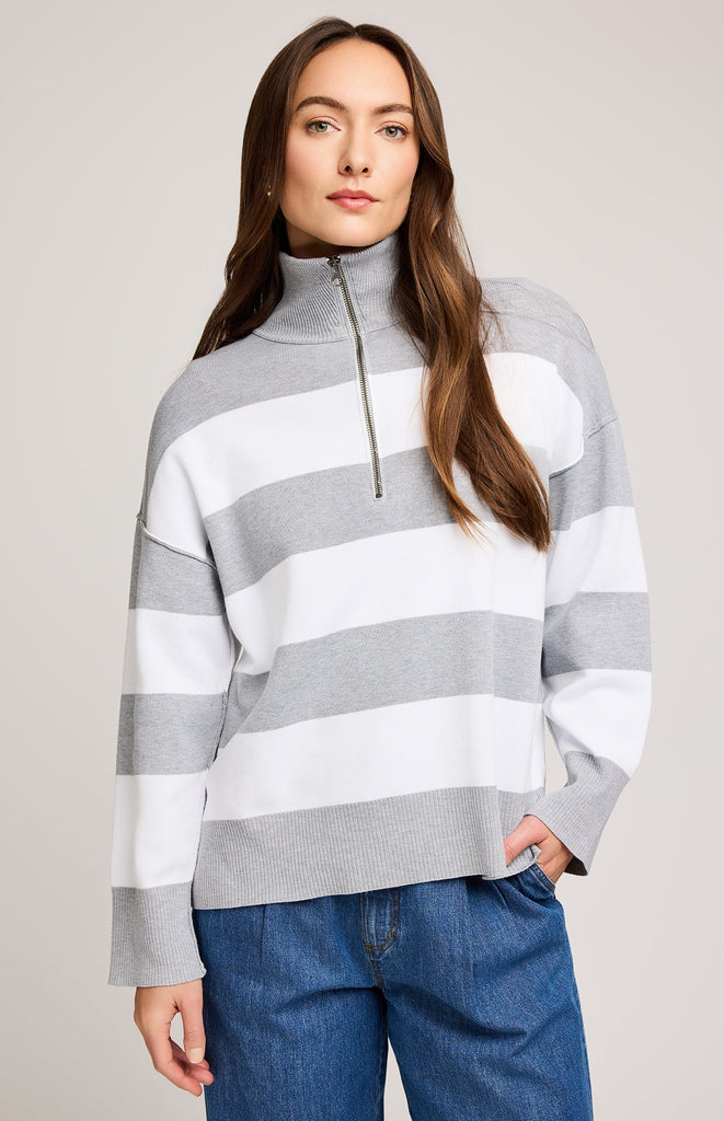 Idris Top, Ash Stripe | Gentle Fawn Gentle Fawn - Ambiente Gifts, Decor & Design