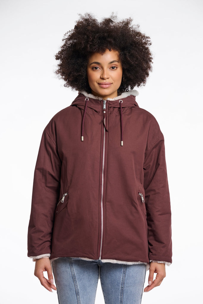 Ines Reversible Jacket, Chocolate | Rino & Pelle Rino & Pelle - Ambiente Gifts, Decor & Design