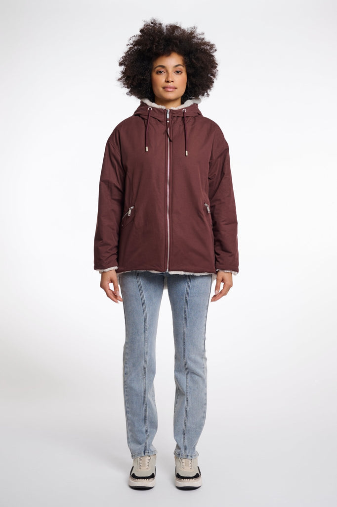 Ines Reversible Jacket, Chocolate | Rino & Pelle Rino & Pelle - Ambiente Gifts, Decor & Design