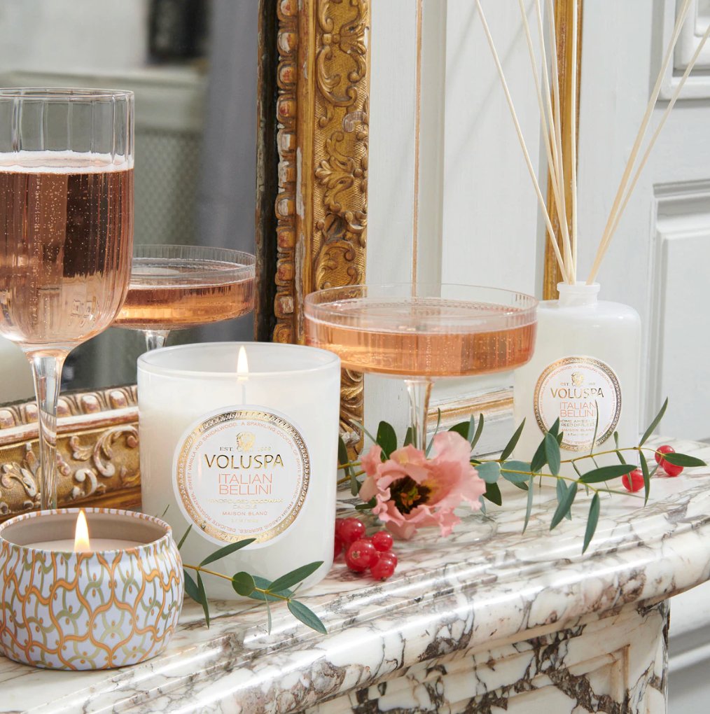 Italian Bellini, Classic Candle | Voluspa VOLUSPA - Ambiente Gifts, Decor & Design