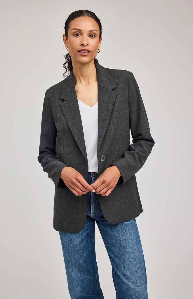 Jeanie Blazer, Heather Charcoal | Gentle Fawn Gentle Fawn - Ambiente Gifts, Decor & Design