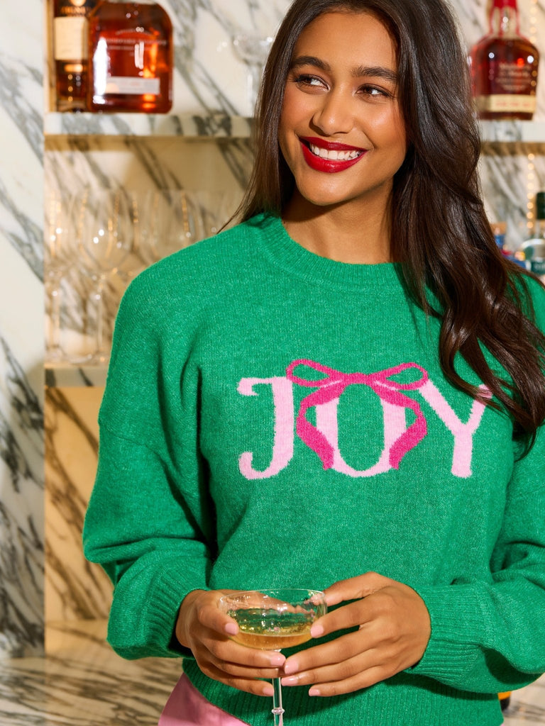 JOY Sweater, Green Shiraleah - Ambiente Gifts, Decor & Design