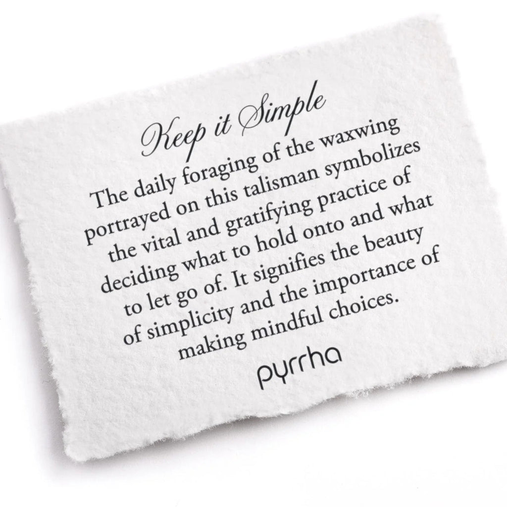 Keep it Simple, 20" | Pyrrha PYRRHA - Ambiente Gifts, Decor & Design