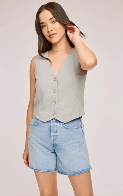 Kyra Vest, Aloe | Gentle Fawn Gentle Fawn - Ambiente Gifts, Decor & Design
