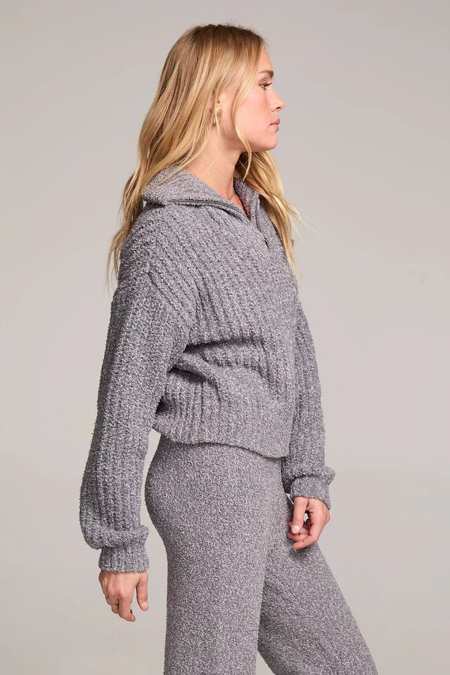 Mandie Sweater, Heather Gray | Saltwater Luxe Saltwater Luxe - Ambiente Gifts, Decor & Design