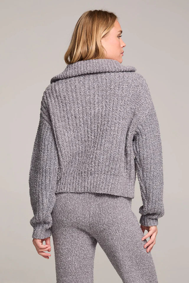 Mandie Sweater, Heather Gray | Saltwater Luxe Saltwater Luxe - Ambiente Gifts, Decor & Design
