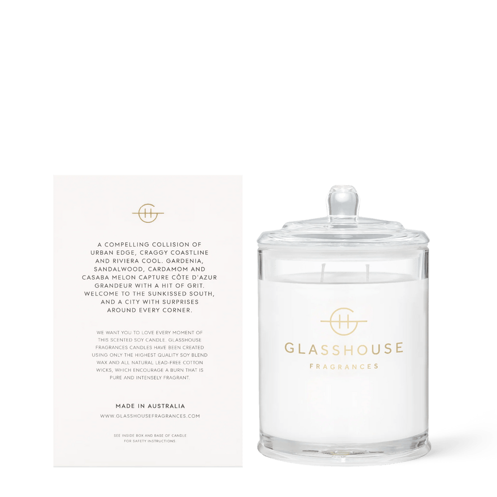 Marseille Memoir Candle, 13.4oz | Glasshouse Glasshouse - Ambiente Gifts, Decor & Design