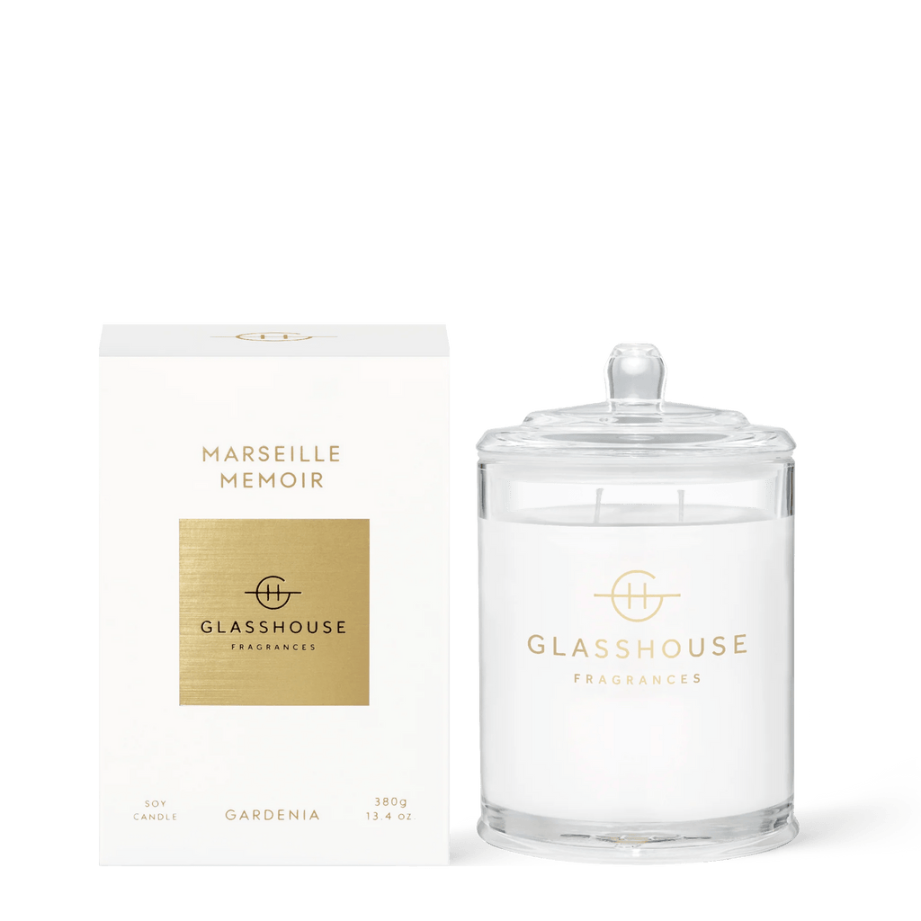 Marseille Memoir Candle, 13.4oz | Glasshouse Glasshouse - Ambiente Gifts, Decor & Design