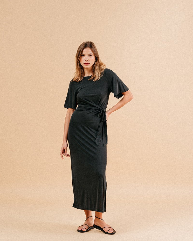 Maryline Dress, Anthracite | Grace + Mila GRACE + MILA - Ambiente Gifts, Decor & Design